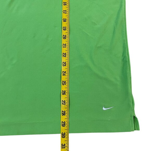 Nike Golf Polo Shirt Men's Size Medium Green Dri-Fit Performance - Picture 4 of 5
